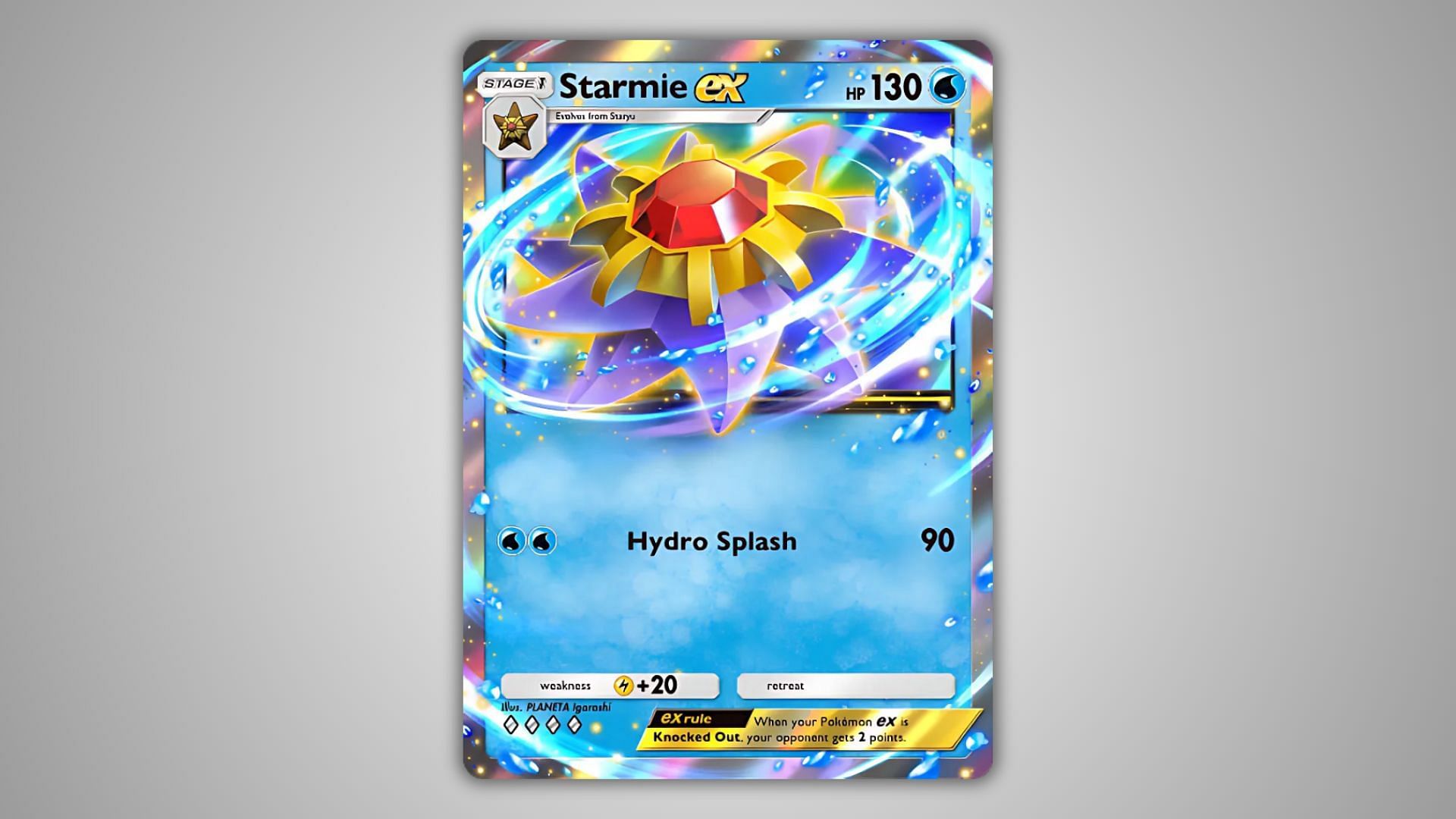 Starmie EX (Image via The Pokemon Company)