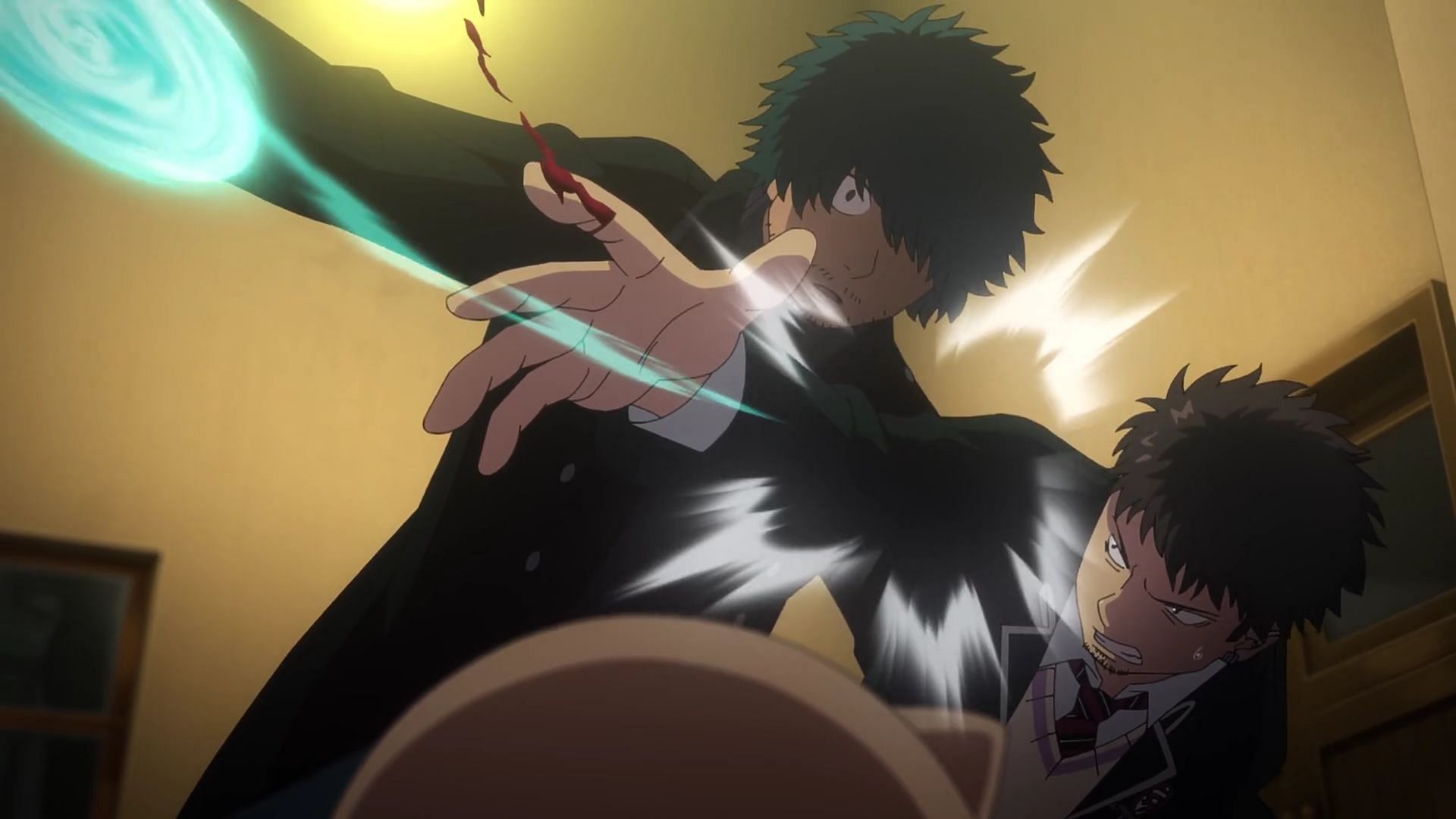 Ryuji stops Lightning from hurting Mr.Misumi (Image via Studio VOLN)