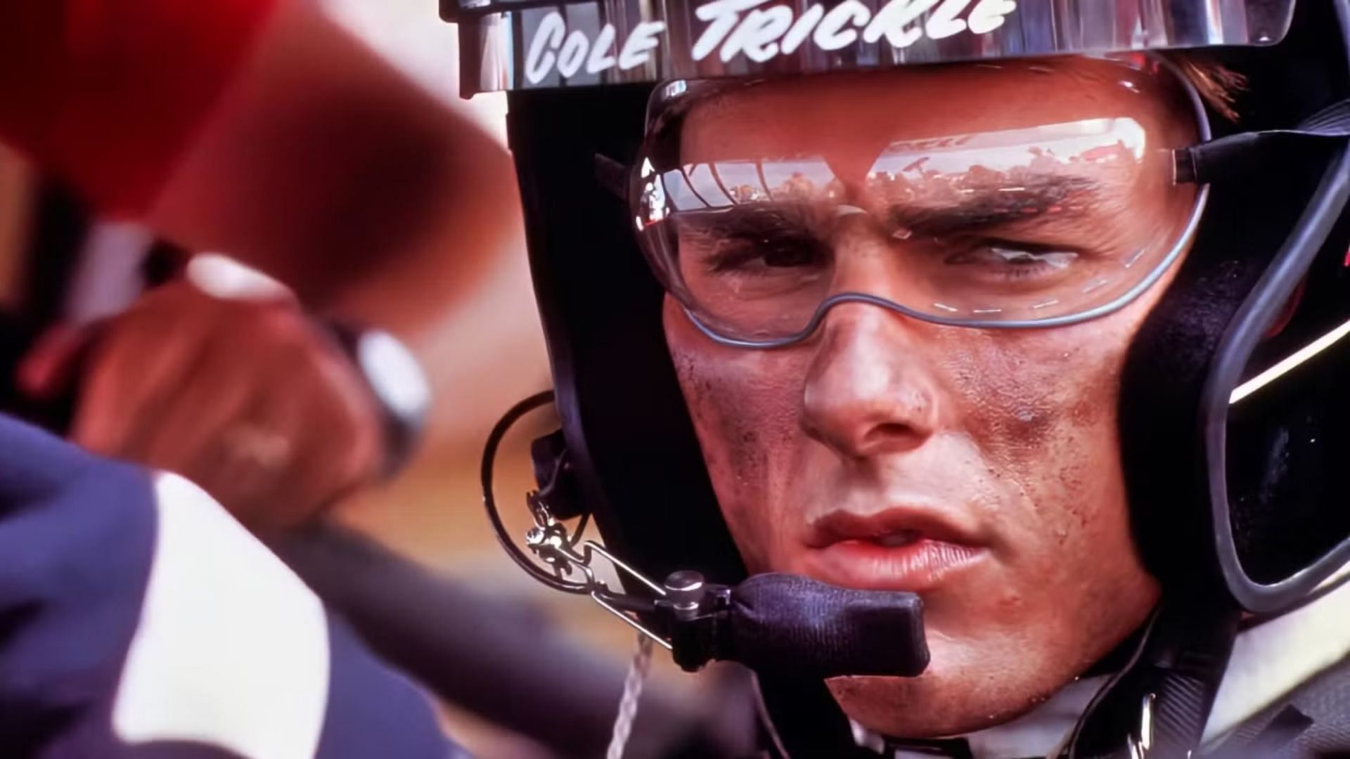 a still from Days of Thunder (1990) (image via Paramount Pictures)