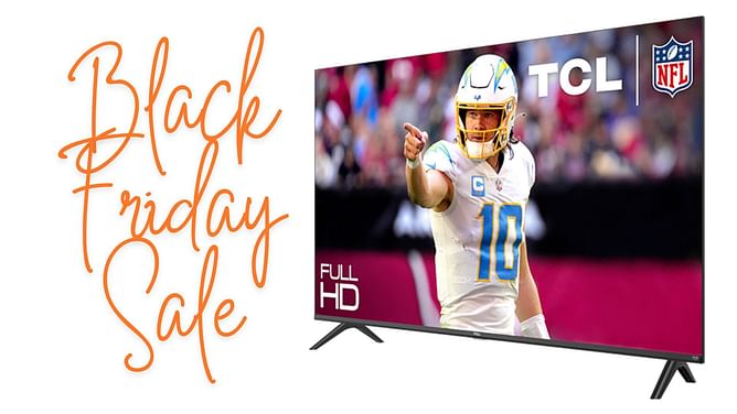 TCL 40-inch S Class 1080p LED TV available under $100 on Black Friday 2024