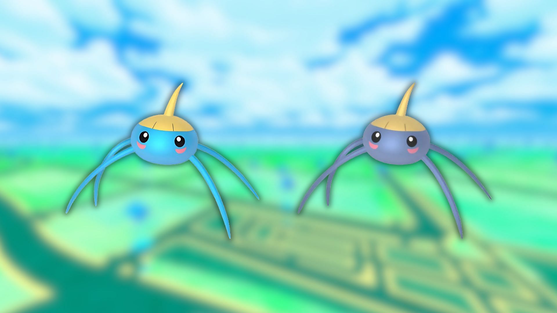 Surskit and its shiny variant (Image via The Pokemon Company)