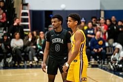 What is Carmelo Anthony's son Kiyan Anthony's overall rating heading into the 2024-25 high school basketball season?