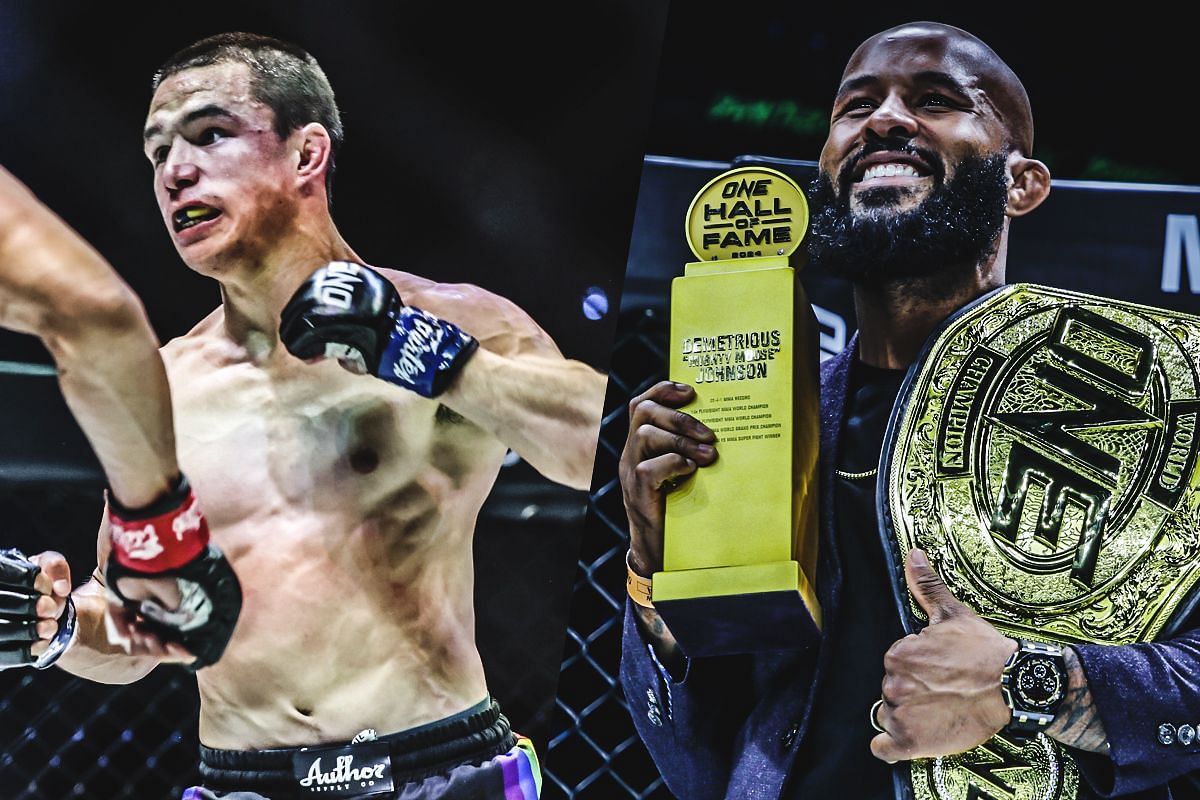 Reece McLaren (L) and Demetrious Johnson (R) | Image by ONE Championship