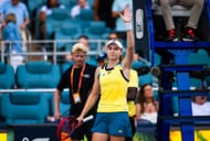Elena Rybakina at the Miami Open 2024. (Photo: Getty)