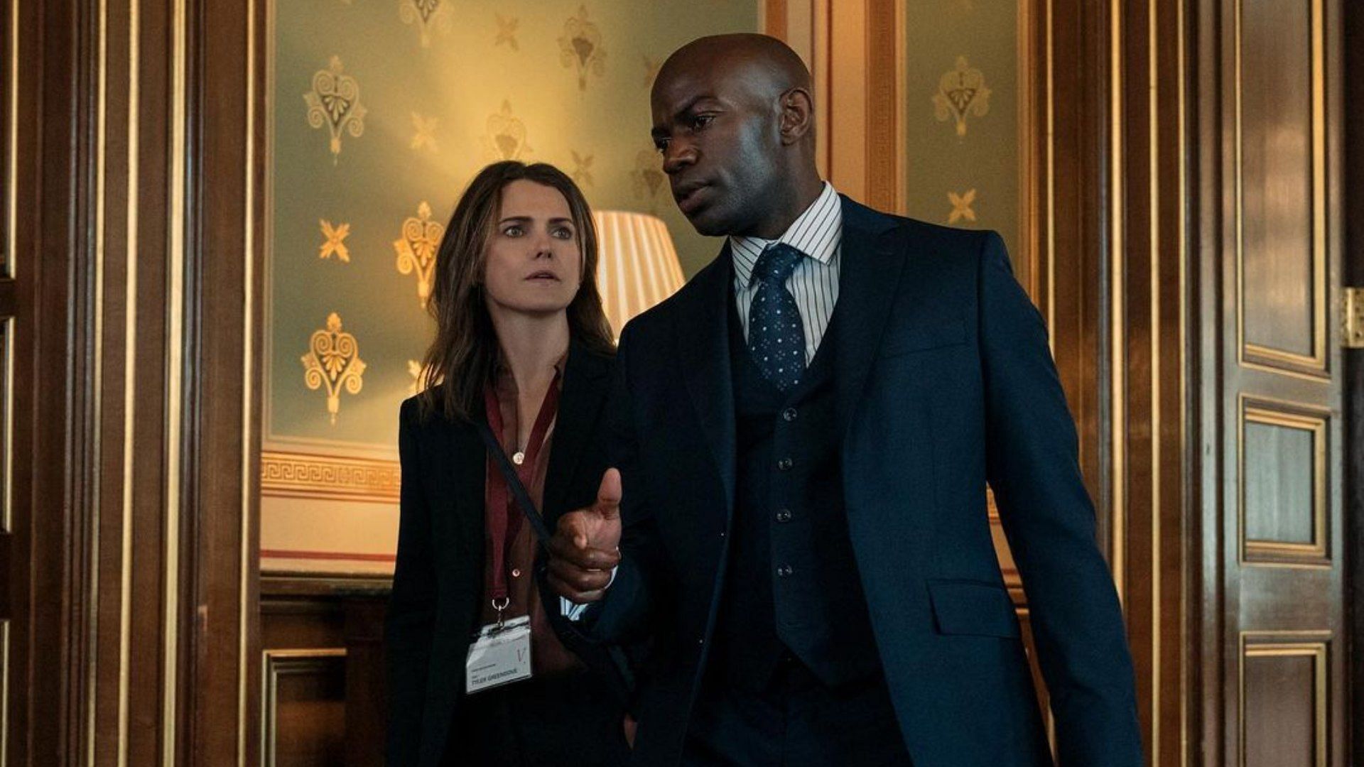 A still from The Diplomat season 1 (Image via Instagram/@thedavidgyasi)