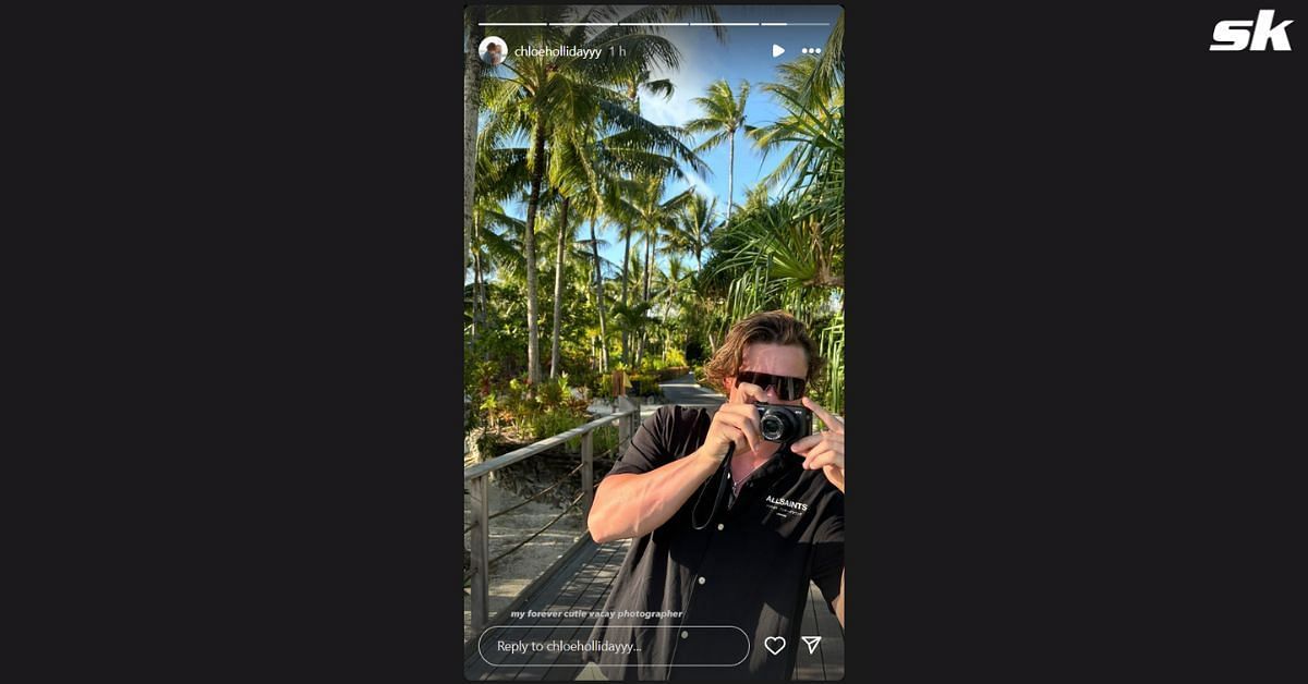 Chloe Holliday&#039;s Instagram Story