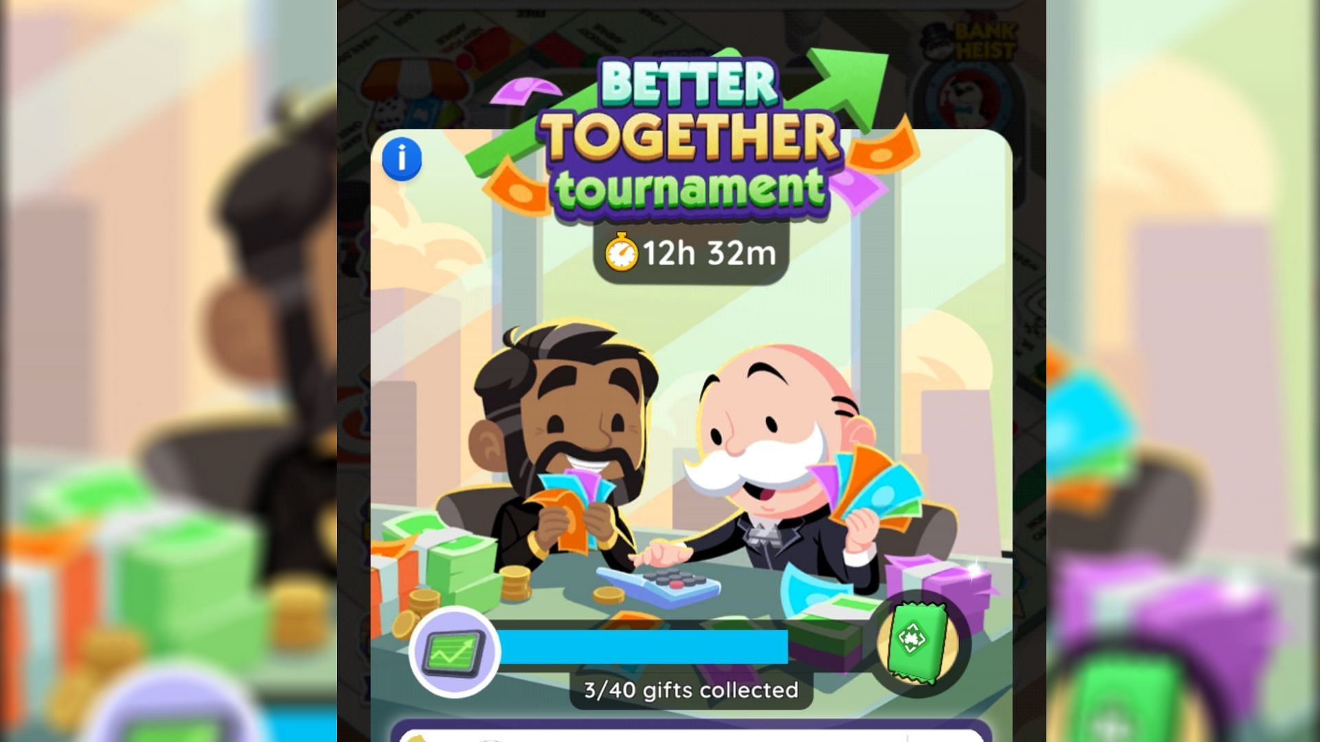 Better Together event rewards players for participating in mini-games (Image via Scopely)