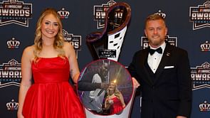 JR Motorsport Insider shares pictures with NBA legend Shaquille O’Neill and Xfinity champion Justin Allgaier at the 2024 NASCAR awards