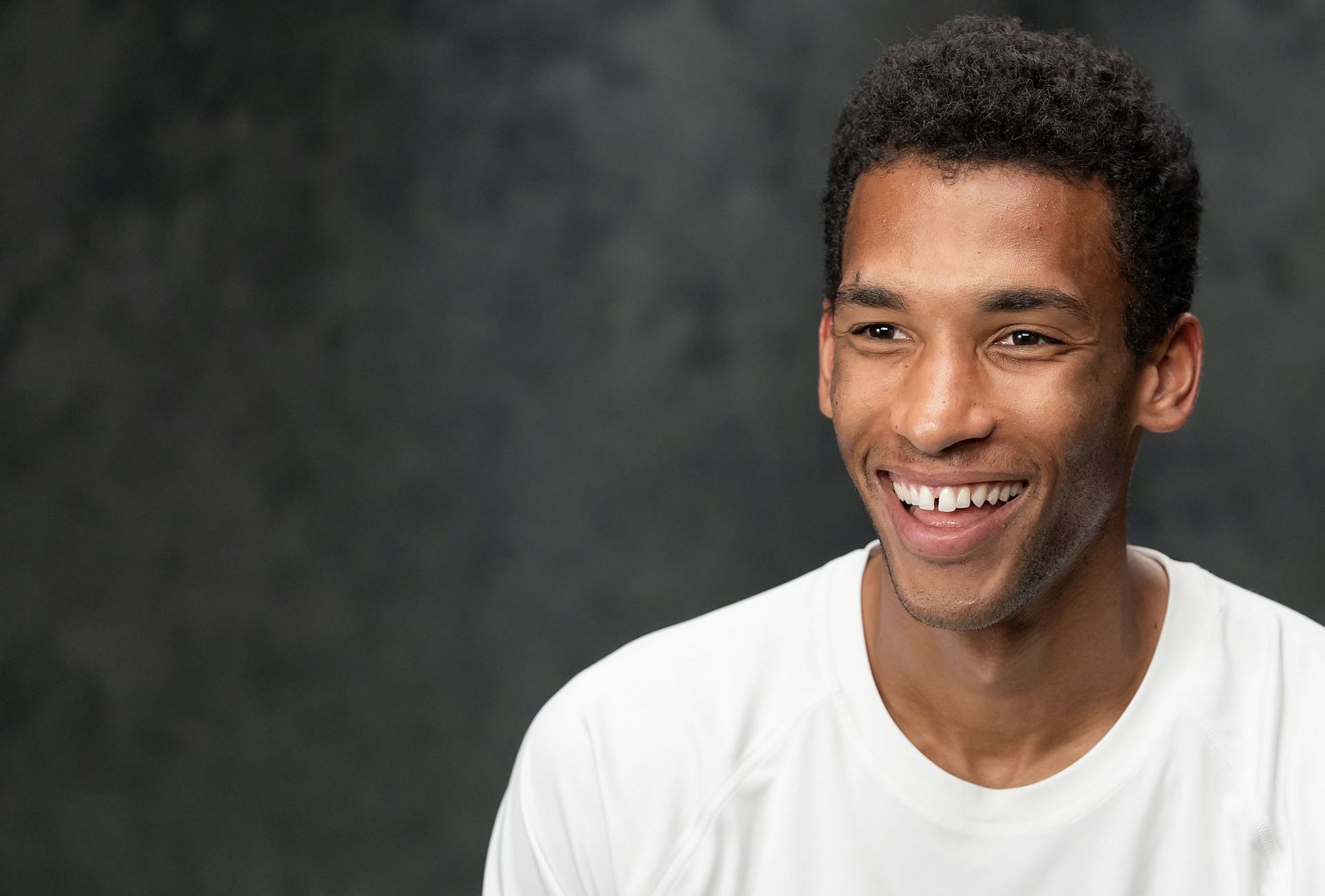 Felix Auger-Aliassime at the 2024 BNP Paribas Open video shoot (Source: Getty)