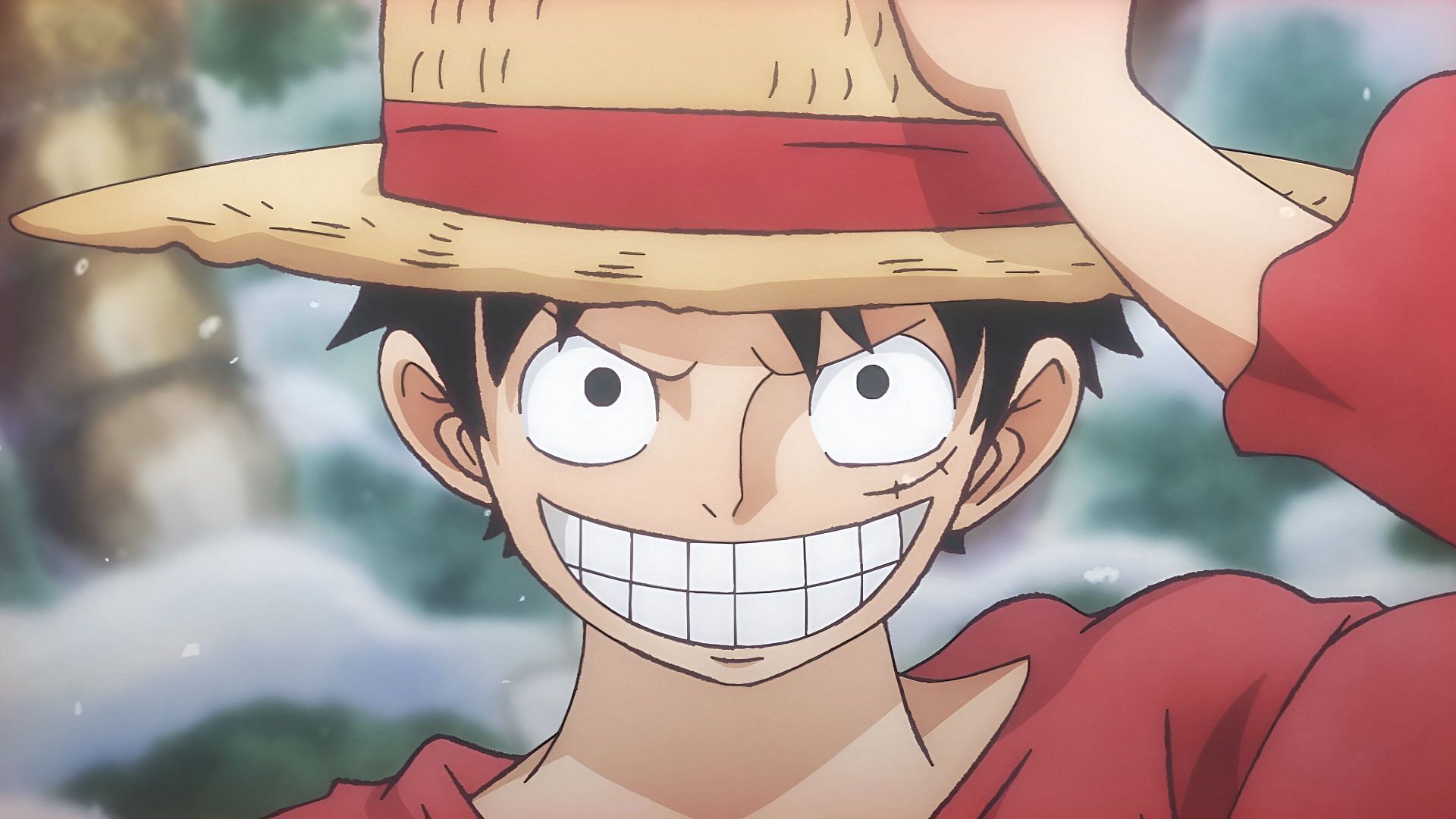 Monkey D Luffy as seen in the anime (Image via Toei Animation)