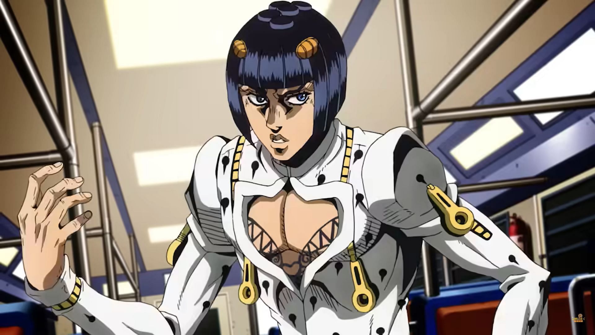 Bruno Bucciarati as seen in Golden Wind (Image via David Production)