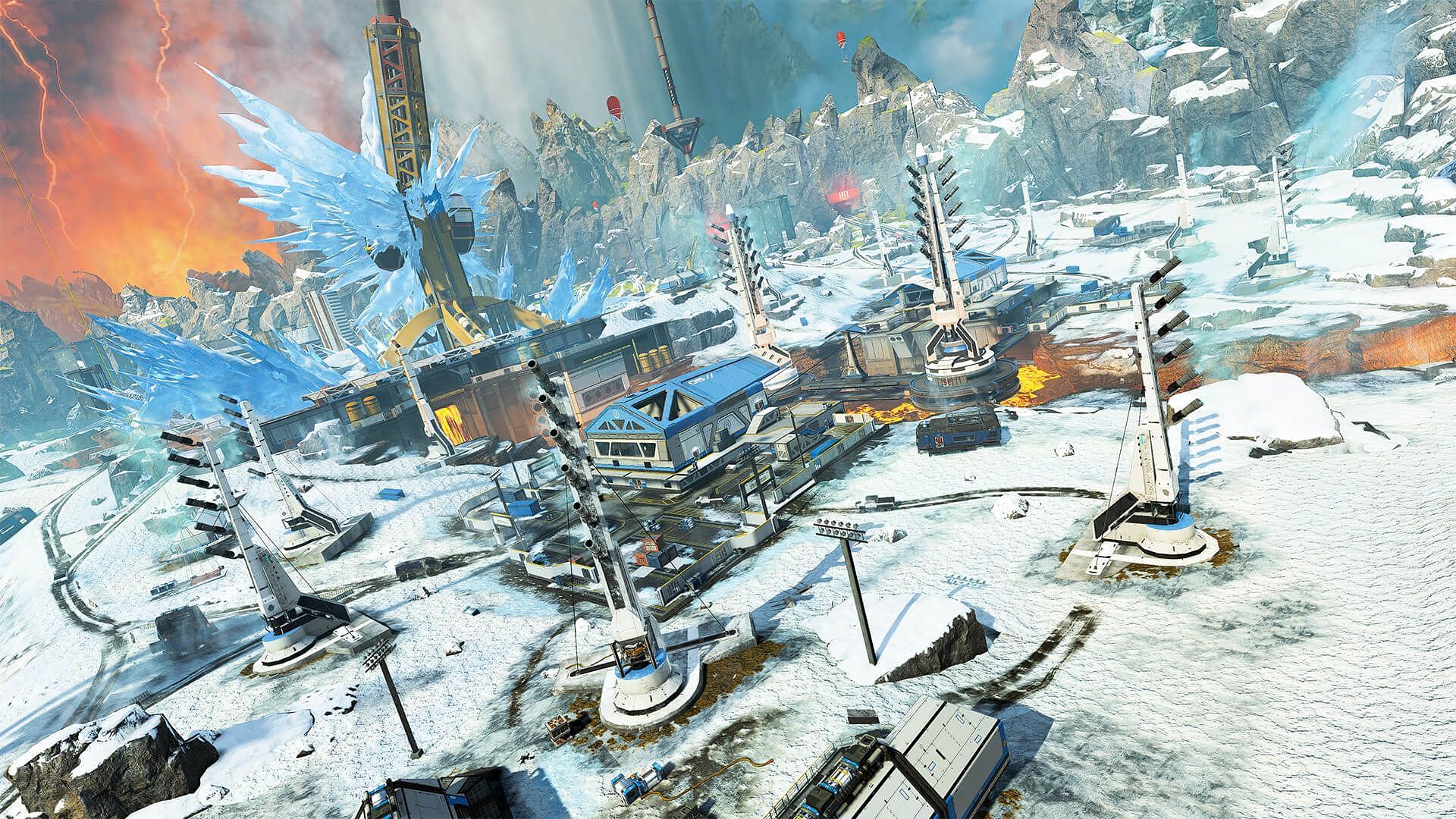 Climatizer in World&#039;s Edge in Apex Legends (Image via EA)