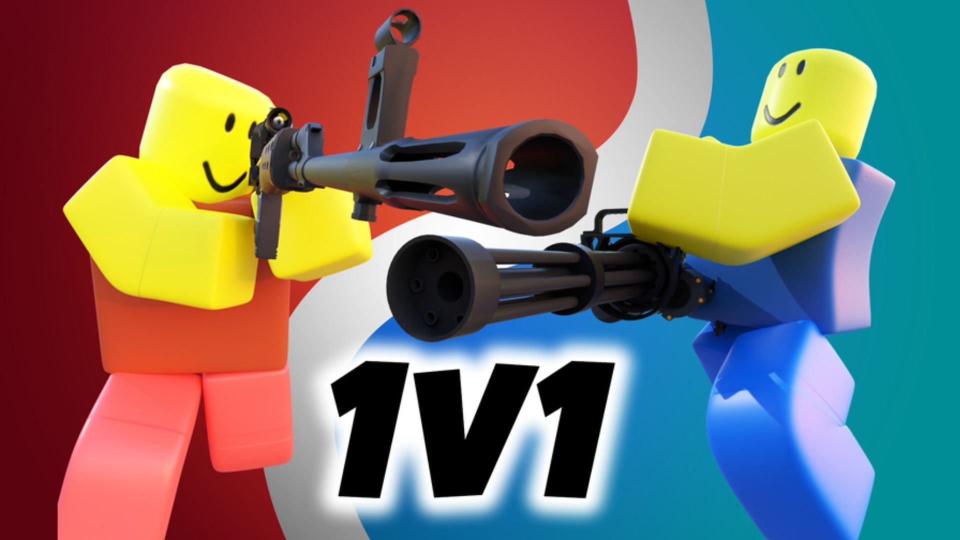 Enjoy 1v1 with friends in Warzone (Image via Roblox)