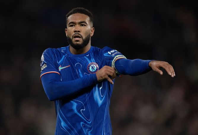 "Such an unlucky player", " Leave Europe and get the bag in Saudi" - Chelsea fans react as Reece James ruled out for a month through injury