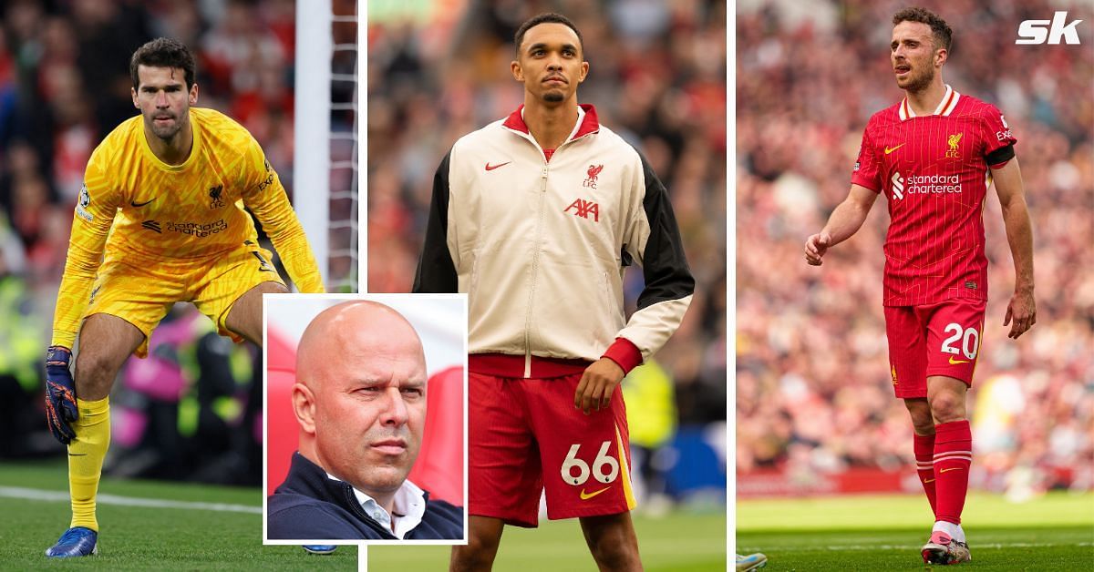 Arne Slot has provided the latest injury update on three of his players.