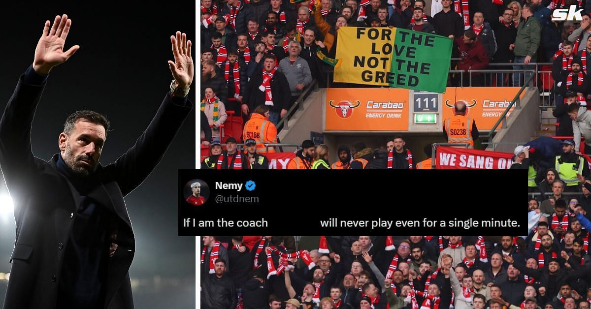 Manchester United fans reacted on X