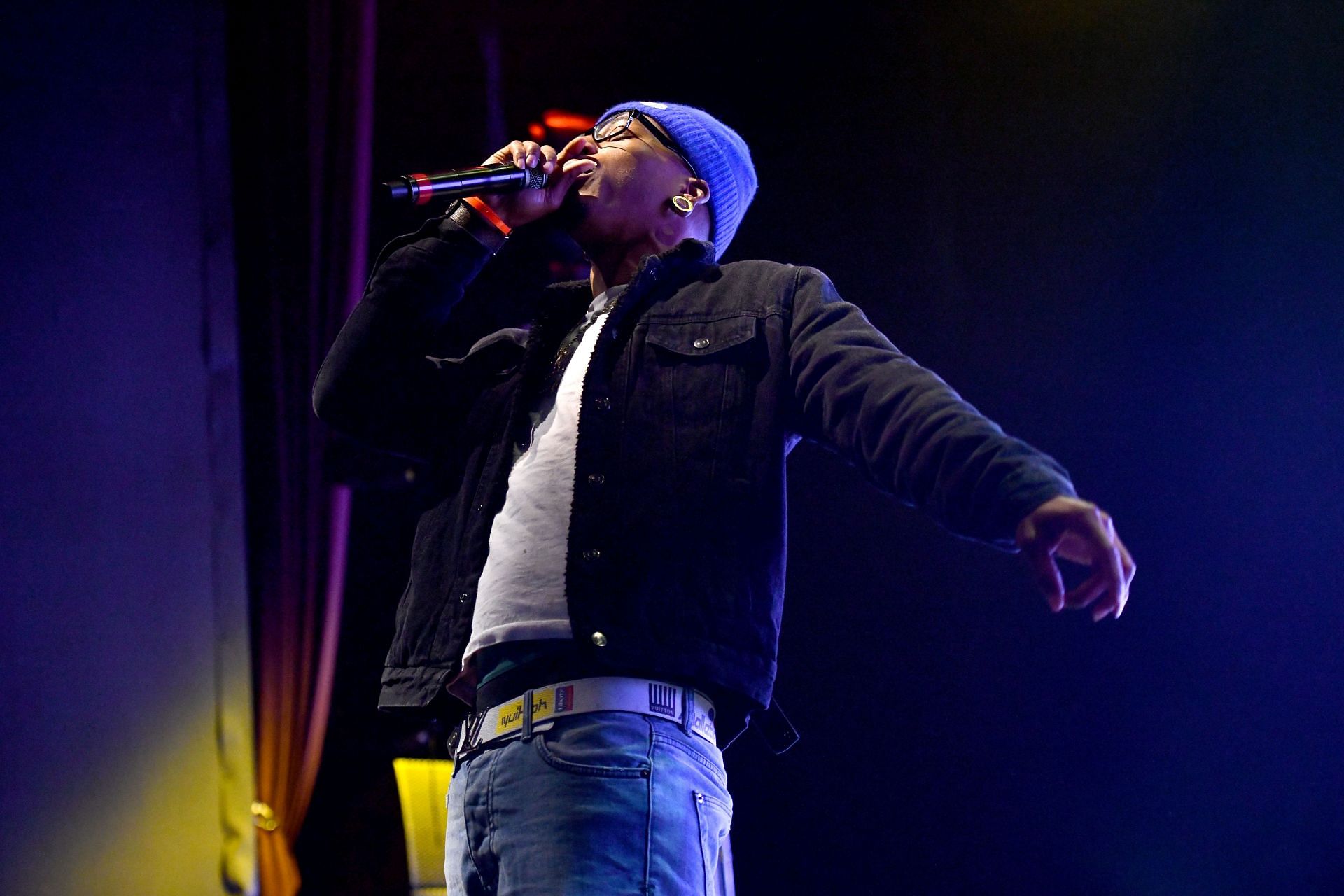 Rapper AzChike performs onstage at The Novo by Microsoft on May 22, 2019, in Los Angeles, California. (Photo by Scott Dudelson/Getty Images)