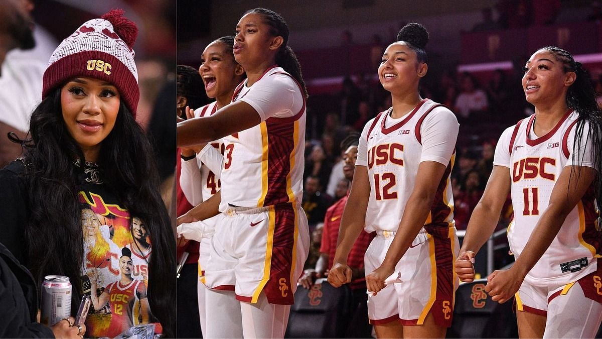 Saweetie, JuJu Watkins and squad (Image Credits: GETTY)