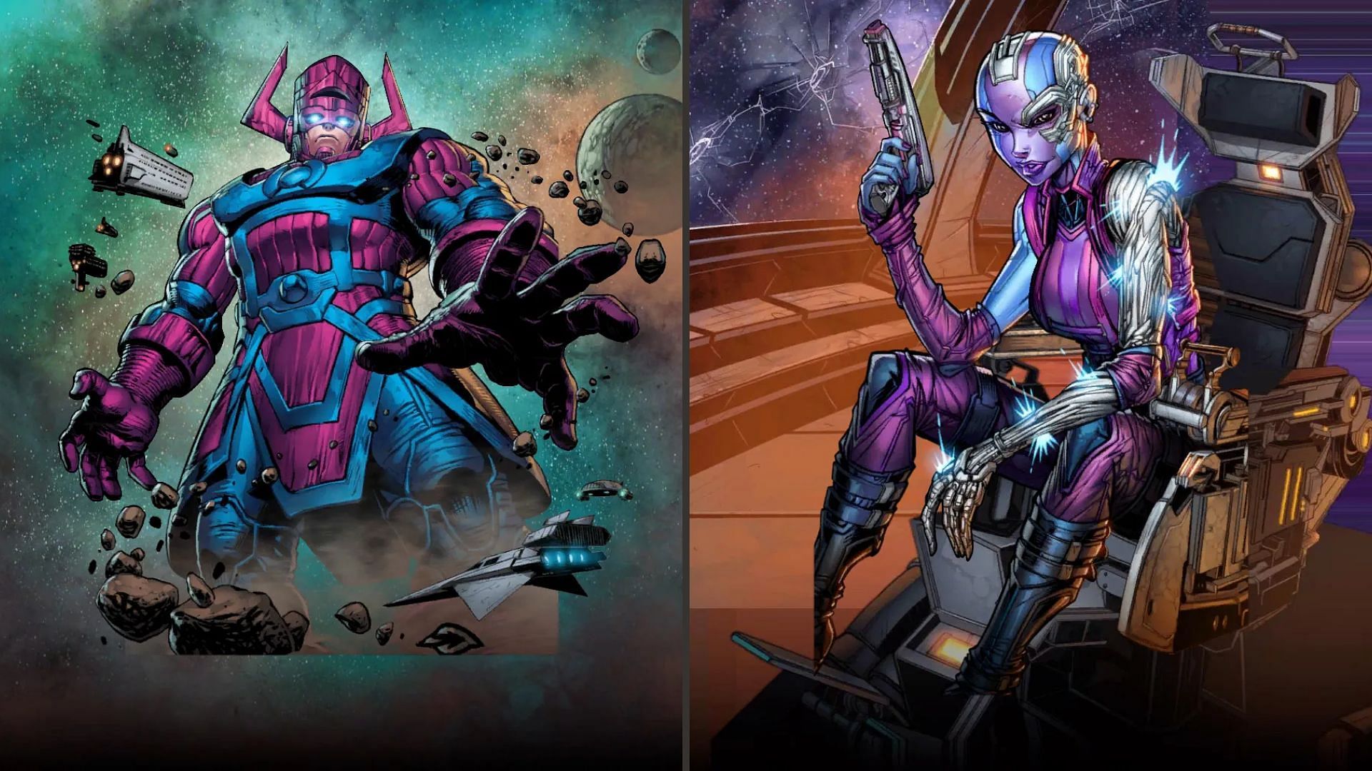 As a destroyer, Galactus is usually considered a threat, but he can become a powerful card in Marvel Snap decks to counter destruction (Image via Nuverse)