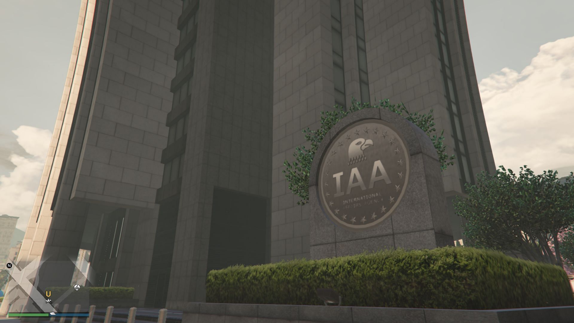 The GTA Online Auto Shop Contracts guide readers must infiltrate the IAA headquarters in this mission (Image via Rockstar Games)