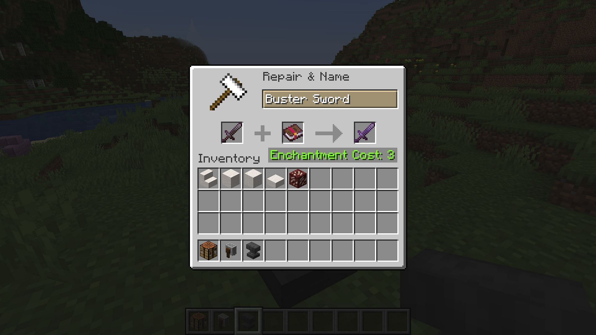 Mending gives an almost auto-healing-like power to your tools (Image via Mojang Studios)