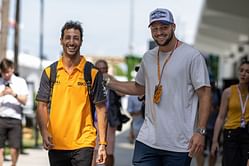 Picture of Daniel Ricciardo kissing Josh Allen surfaces on the Internet as former F1 star attends Buffalo Bills’ game