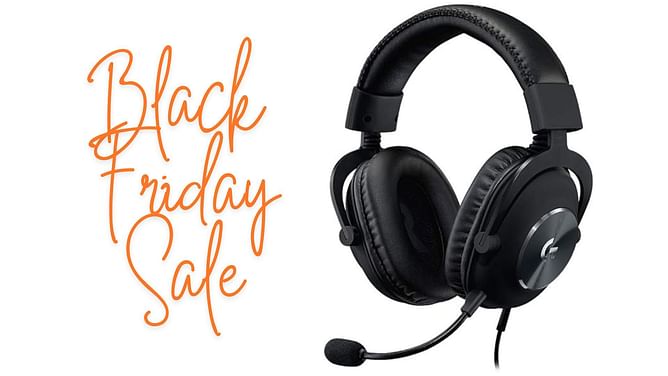 Logitech G Pro X gaming headset available at lowest price on Black Friday 2024 sale