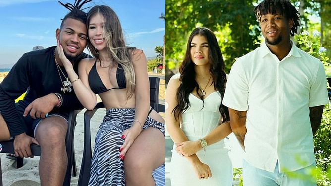 In Photos: Ronald Acuna Jr.'s wife Maria Laborde, Bryan Acuna's girlfriend Daniela Carrasquel turn heads in complementing outfits on European vacation
