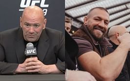 Dana White gives unenthusiastic reaction to Michael Chandler's callout of Conor McGregor, gives significant update on Irishman's return