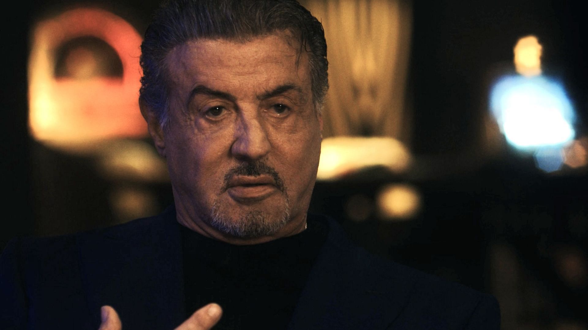 Sylvester Stallone as Dwight Manfredi (Image via Paramount+)