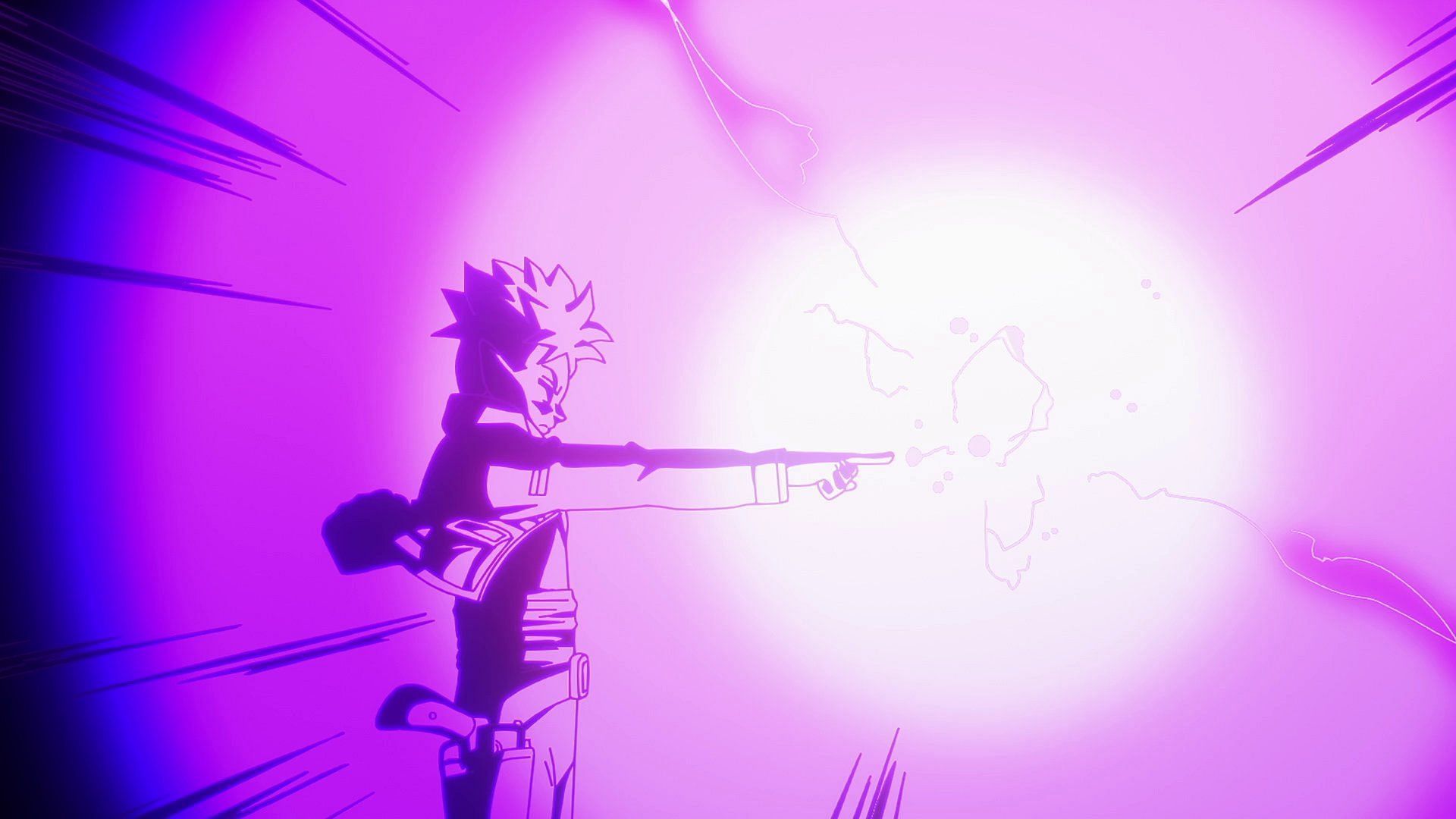 Glorio using his lightning magic against Goku (Image via Toei Animation).