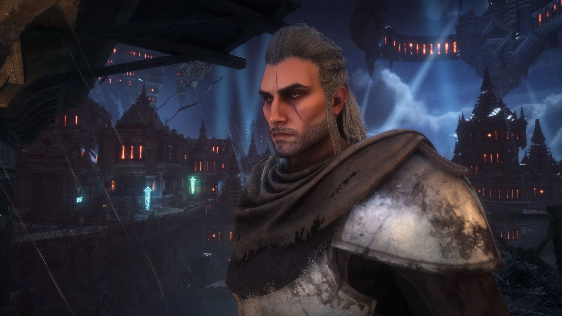 Geralt of Rivia mod (Image via EA/NexusMods@metamancer)