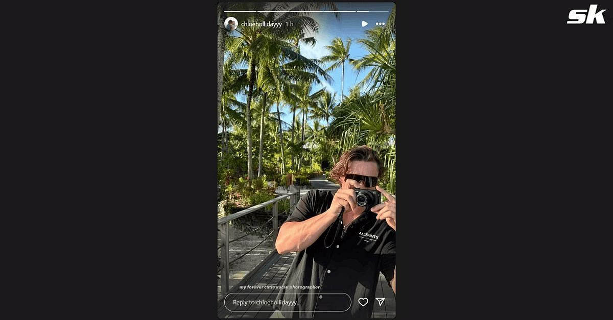 Chloe Holliday&#039;s Instagram Story