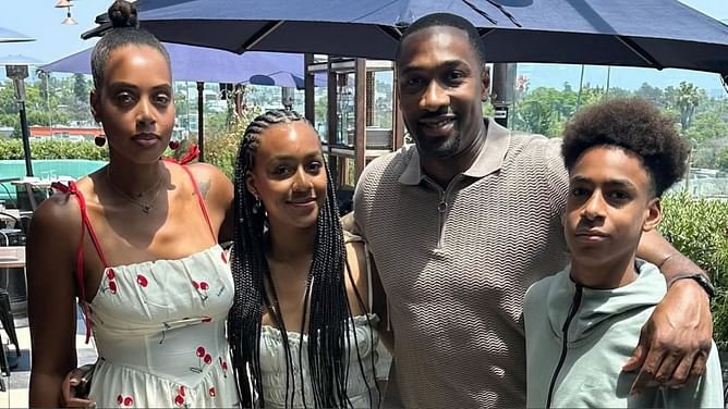 Gilbert Arenas' girlfriend Melli Monaco drops 3-word reaction on his daughter Hamiley Arenas' clean euro layup