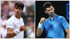 Tennis Trending Pop moments today: Carlos Alcaraz loses his cool at the ATP Finals, Novak Djokovic goes zen mode during a mysterious practice session