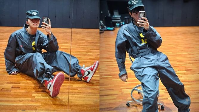 "Can feel Tiktoker hope coming"- Fans react as BTS' j-hope drops a 2 second 'Sticky' dance challenge video on Weverse