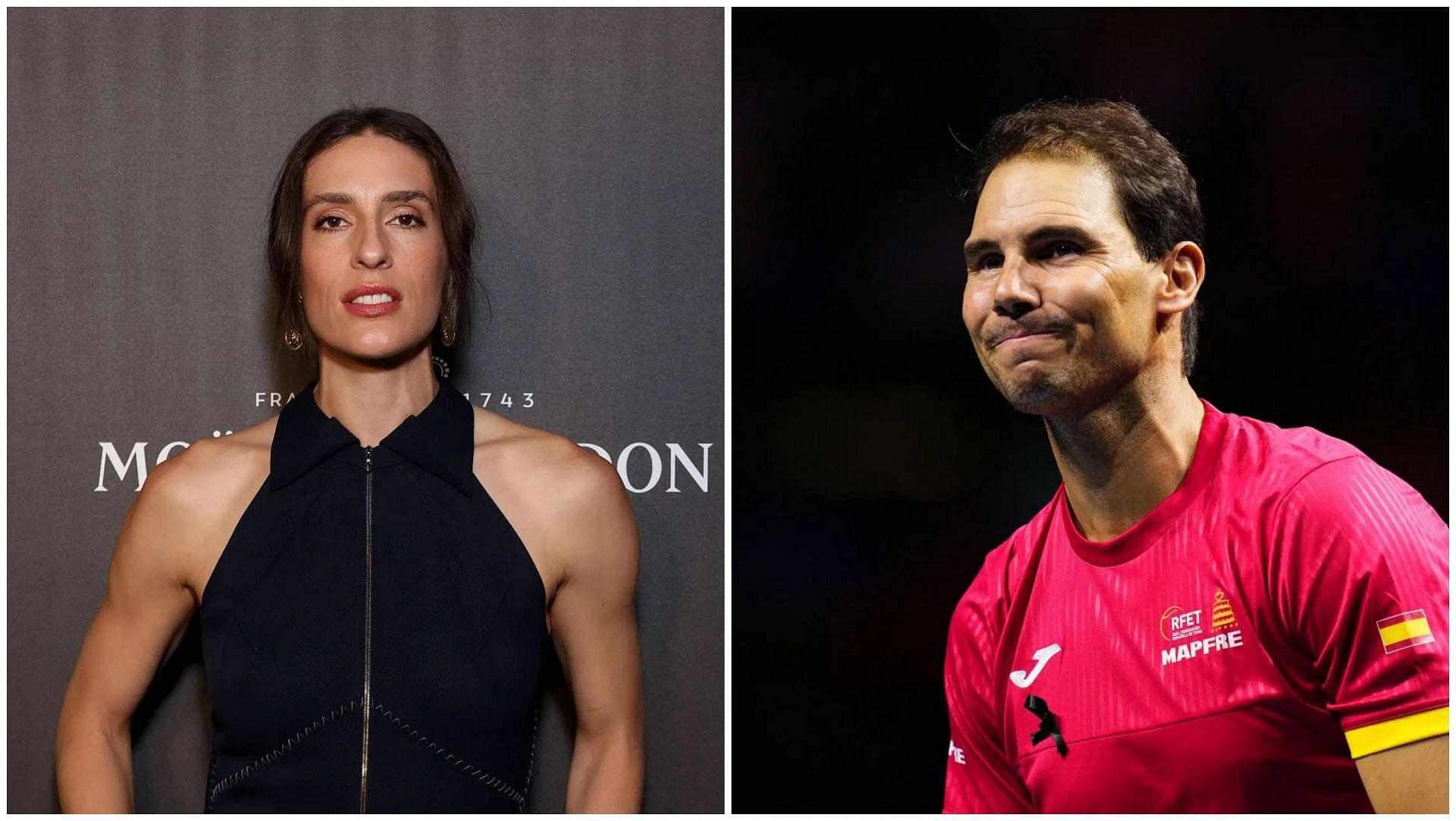 Andrea Petkovic and Rafael Nadal