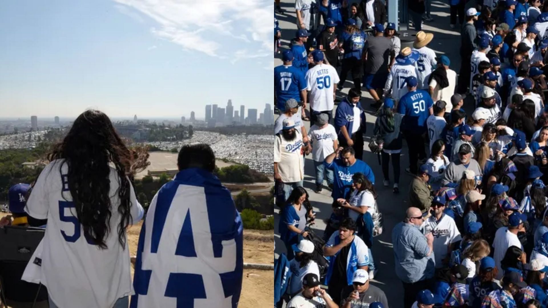 Los Angeles Dodgers Fans - World Series Parade