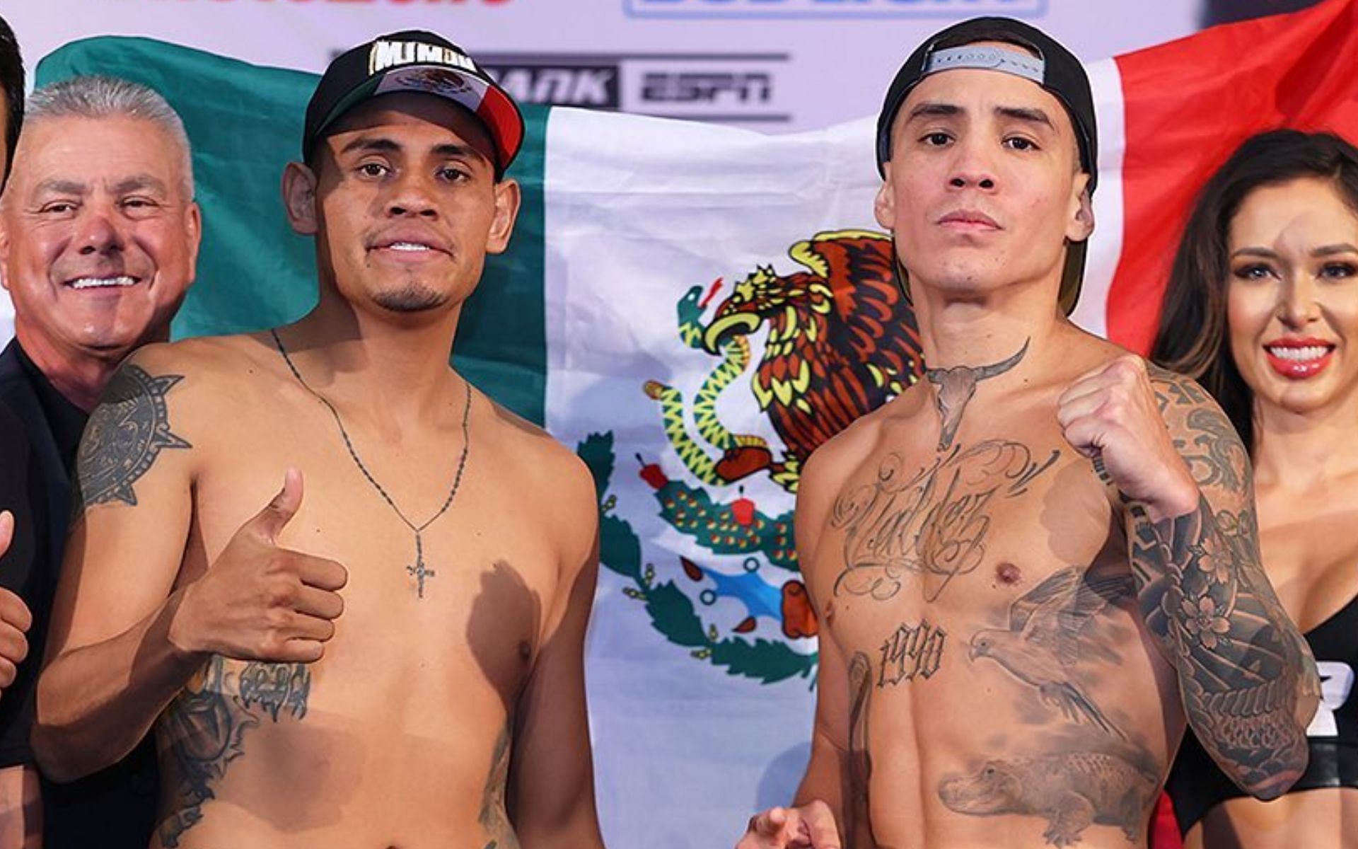 Emanuel Navarrete vs. Oscar Valdez ring walkout songs.