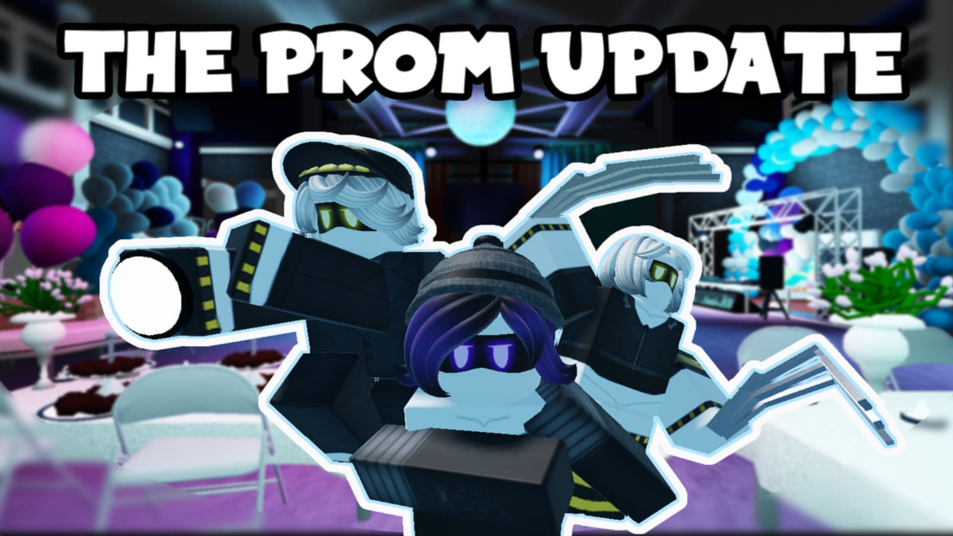 Enjoy the new Prom update in Drone Defense (Image via Roblox)