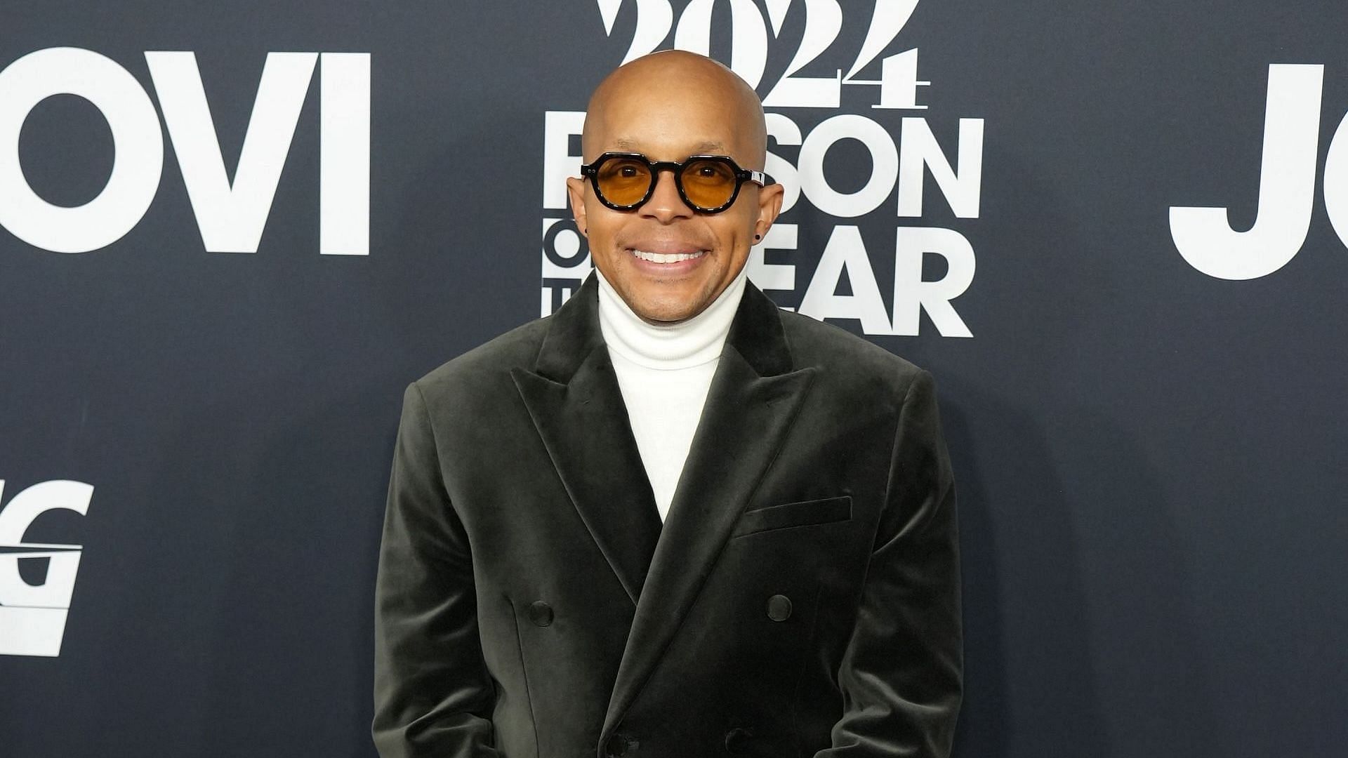 67th Annual Grammy Award nominee Marcus Baylor of The Baylor Project attends the 2024 MusiCares Person Of The Year Honoring Jon Bon Jovi at Los Angeles Convention Center on February 02, 2024 in Los Angeles, California. (Photo by JC Olivera/WireImage)