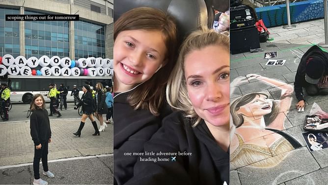 In Photos: Carey Price's wife Angela and daughter in Toronto to attend Taylor Swift's Eras Tour