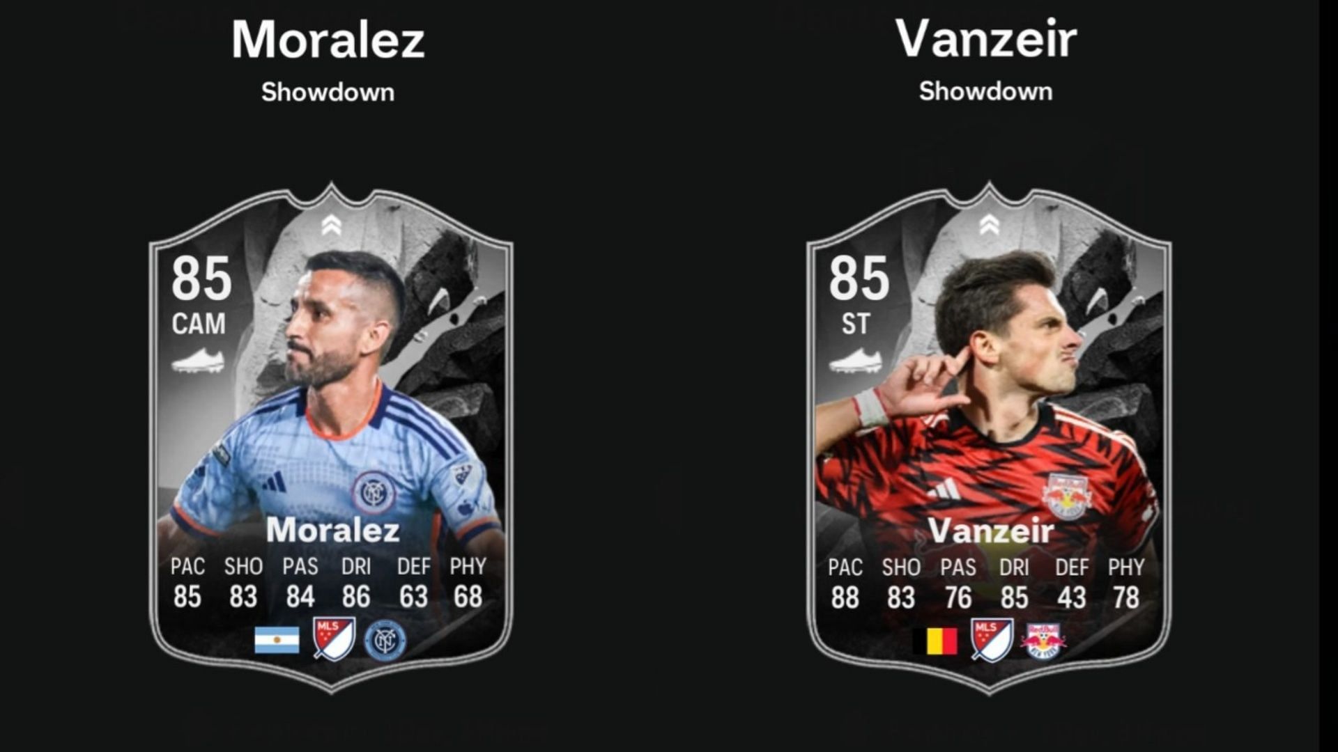 Maxi Moralez vs Dante Vanzeir Showdown SBCs (Image via EA Sports)