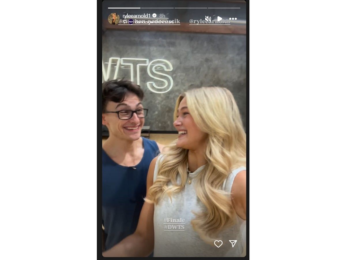 Rylee Arnold&#039;s Instagram story