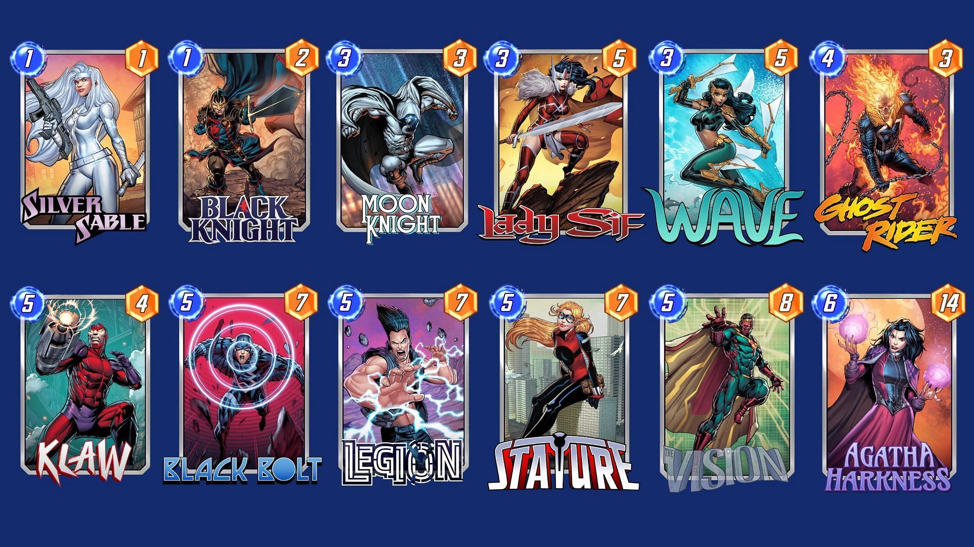 The Chaos and Control Deck is a control-oriented Marvel Snap Ghost Rider deck (Image via Nuverse)