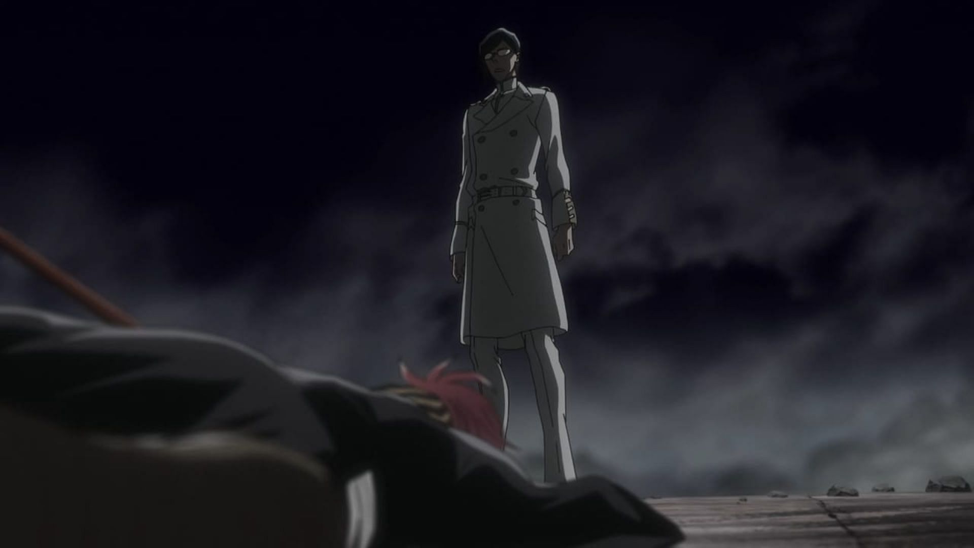 Uryu defeats Renji in Bleach TYBW part 3 episode 7 (Image via Pierrot Films)