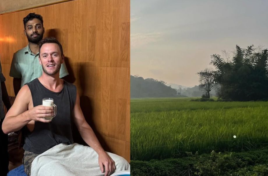 In Photos: Ex-Blackhawks captain Jonathan Toews retreats to India as part of his 'healing journey'