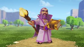 What is the Grand Warden Walk Strategy in Clash of Clans?