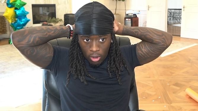 Kai Cenat becomes the first to reach 500K Twitch subscribers, says he has been coughing up blood doing Mafiathon 2