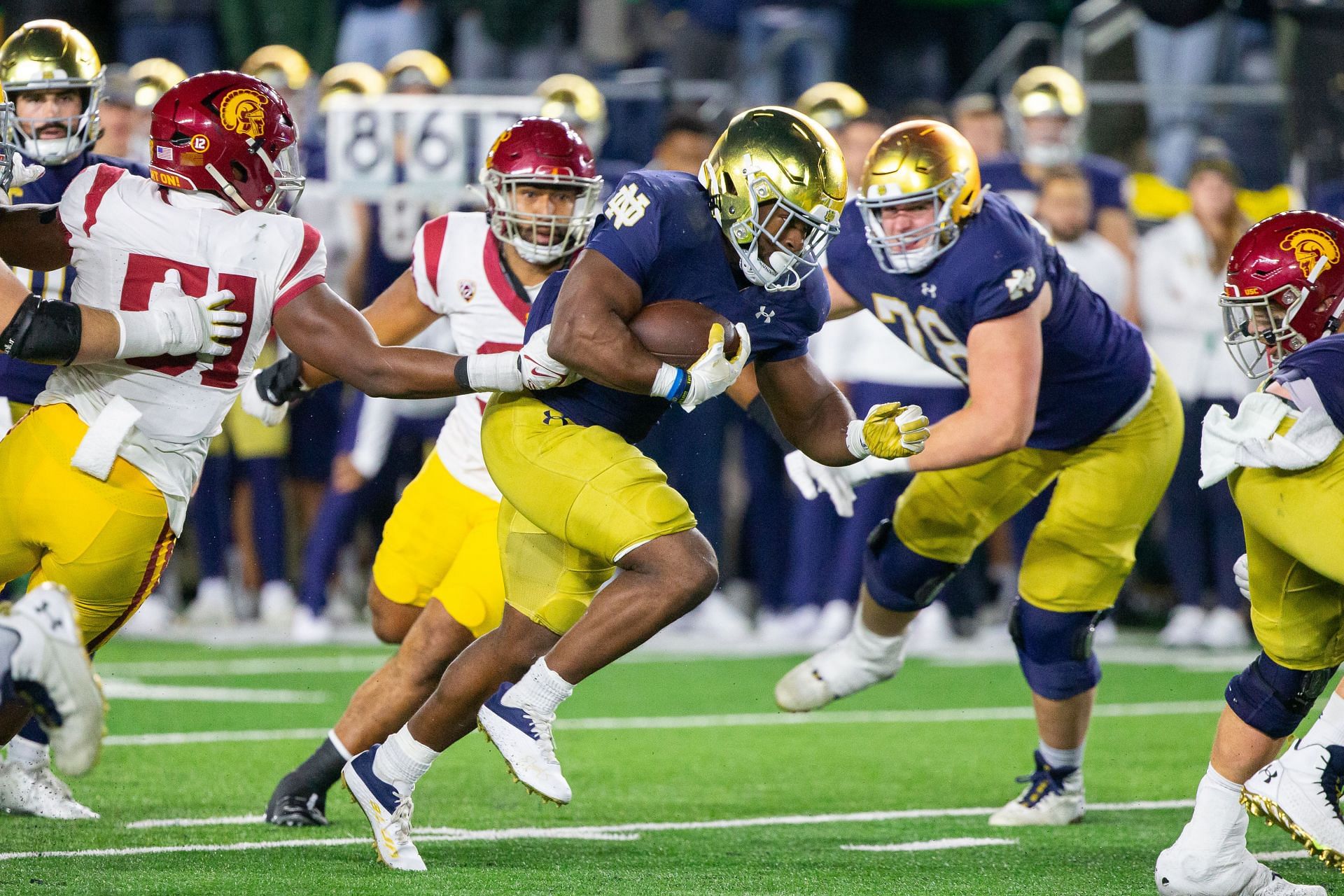 USC v Notre Dame - Source: Getty